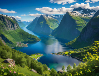 Norwegen Fjord
