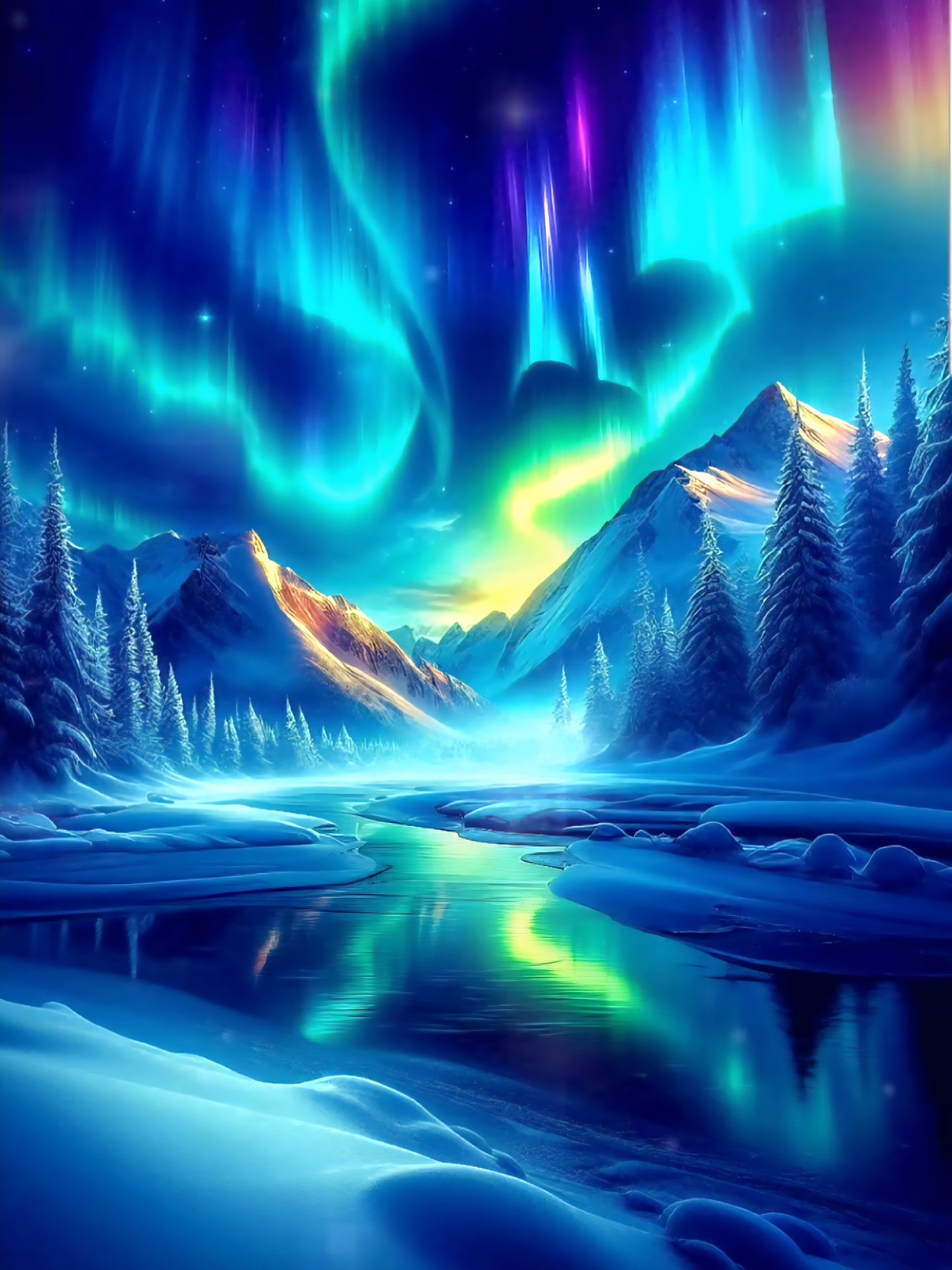 Nordlichter in Alaska