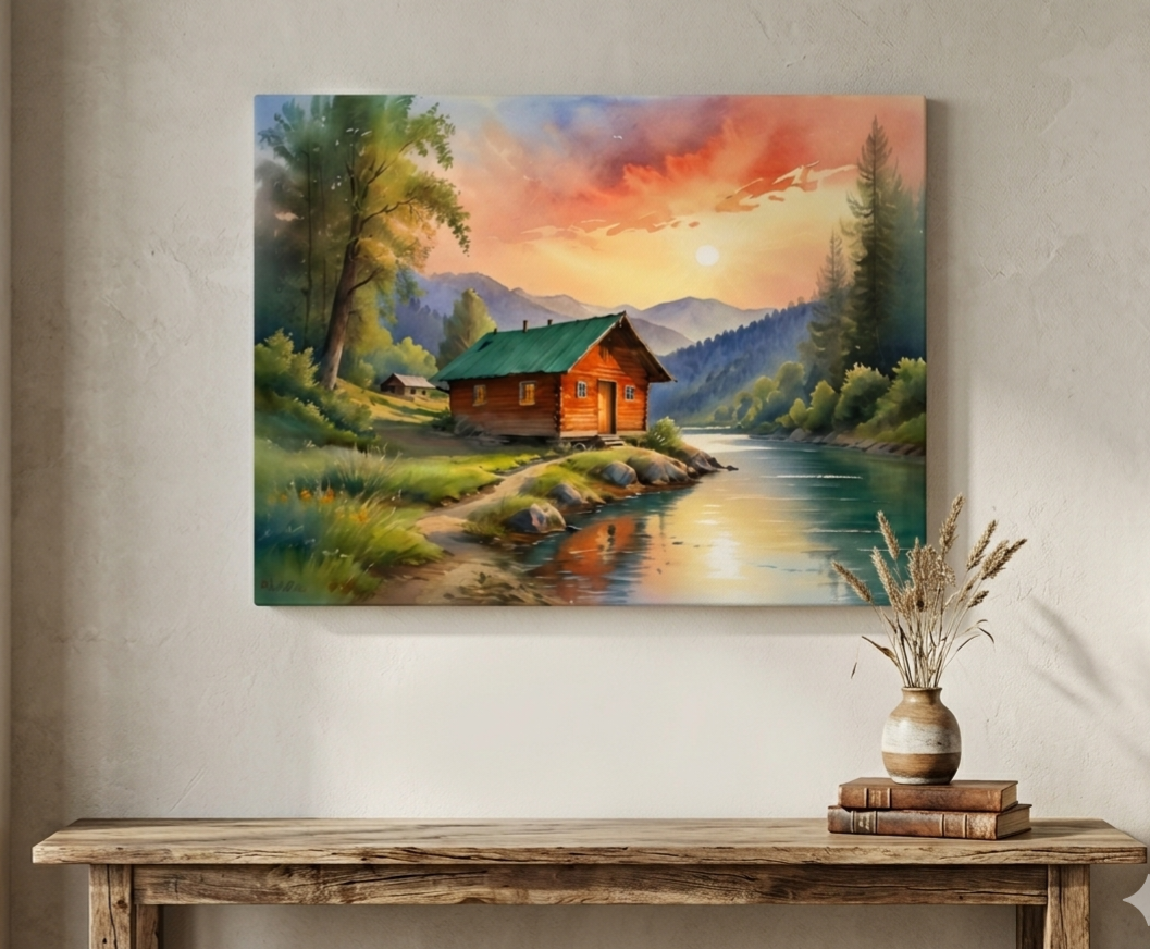 "Das Haus am See" holen Sie sich die Ruhe der Natur direkt in Ihr Wohnzimmer